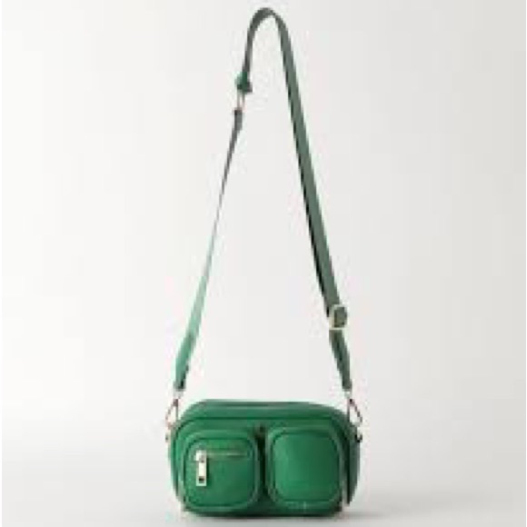 PETA + JAIN Vegan LALA Crossbody Bag Green - pebble - Picture 2 of 9
